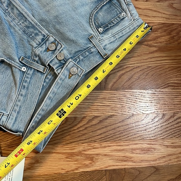 AGolde Broken Waistband Shorts Size 29 NWT - Picture 11 of 16